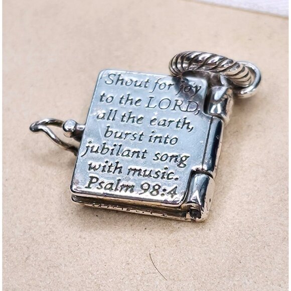 Brighton Silver-plated Holy Bible Dangle Charm - Picture 3 of 7